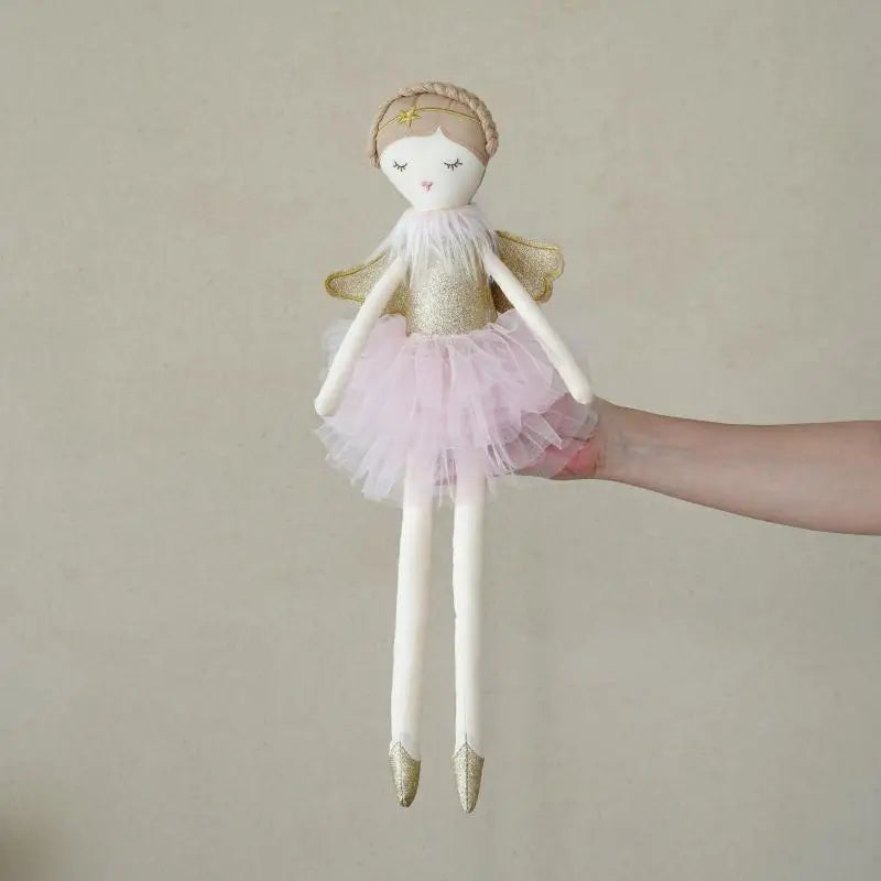 boneca bailarina de branco