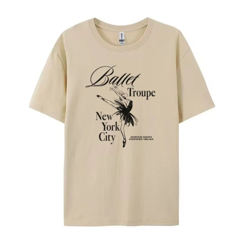 camiseta bailarina estampa p