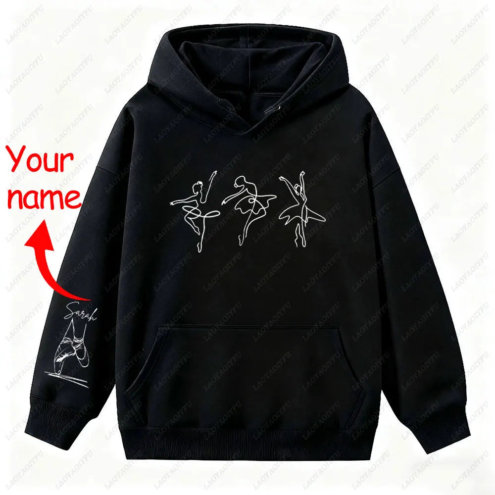 custom ballerina sweatshirt xxxl