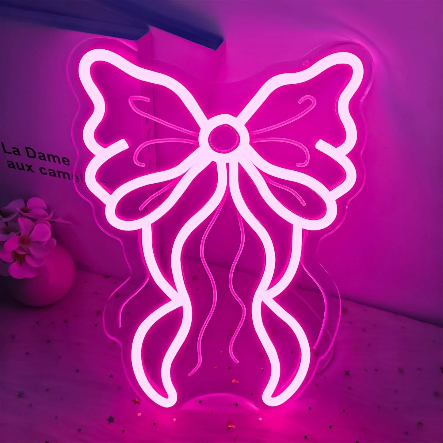 luminoso neon laço 31,78x22,3cm