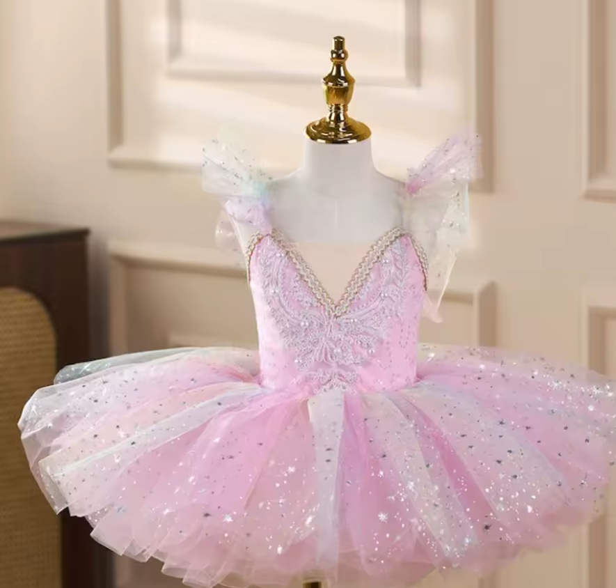 Children's Tulle and Sequin Ballet Dress