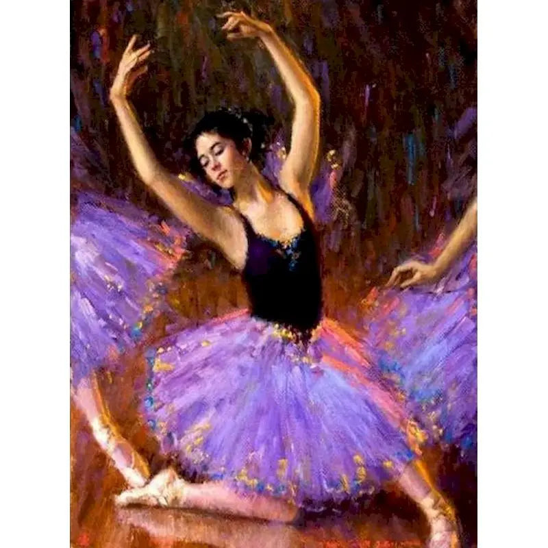 Kit Pintura por Números Bailarina - foto 18 - Bedance