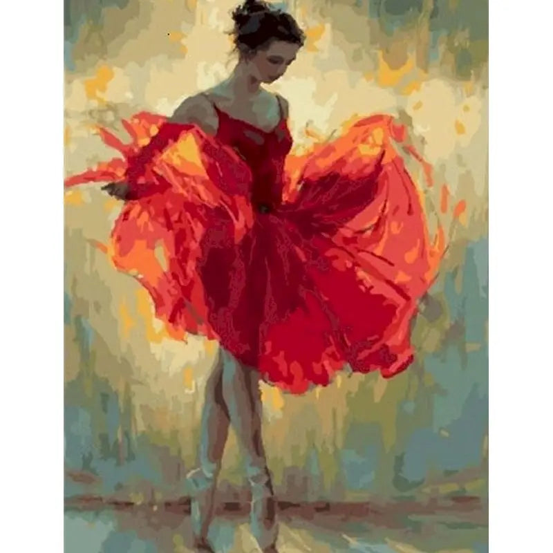 Kit Pintura por Números Bailarina - foto 11 - Bedance