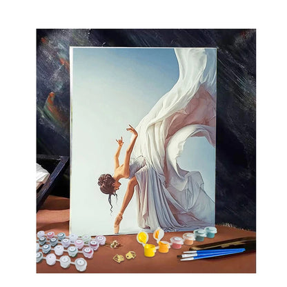 Kit Pintura por Números Bailarina - foto 4 - Bedance