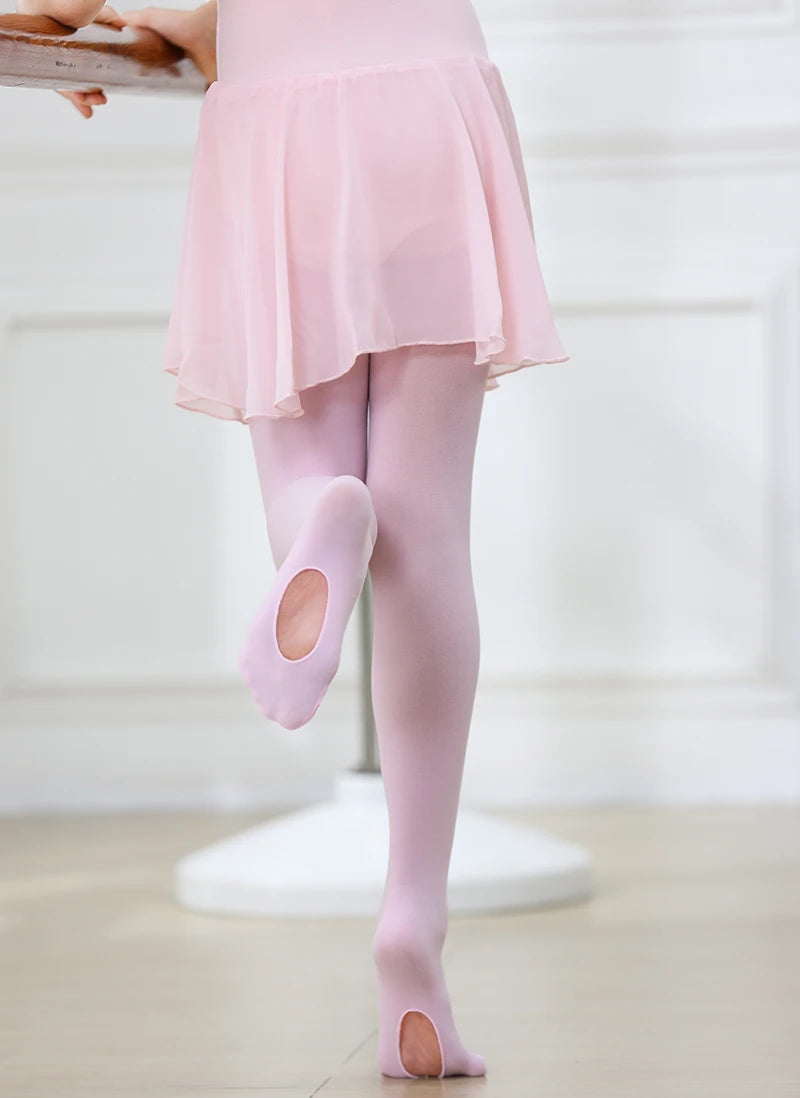 Meia-Calça de Ballet Infantil Conversível - foto 7 - Bedance