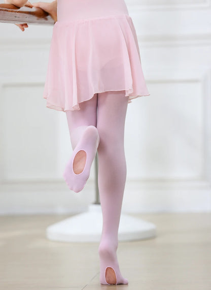 Meia-Calça de Ballet Infantil Conversível - foto 7 - Bedance