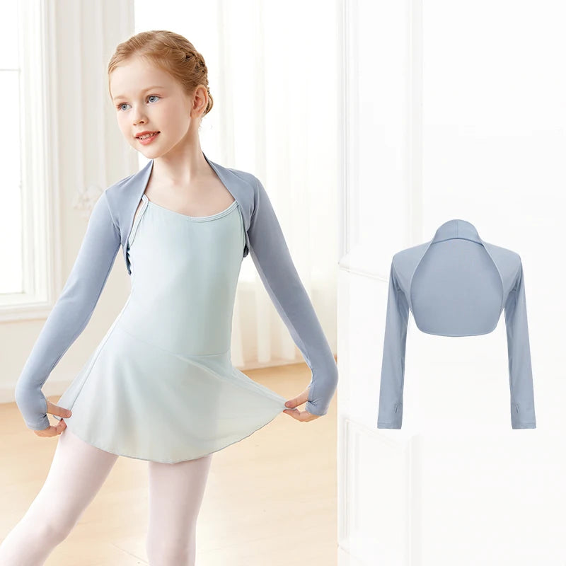 Bolero de Ballet Infantil Manga Longa - foto 19 - Bedance