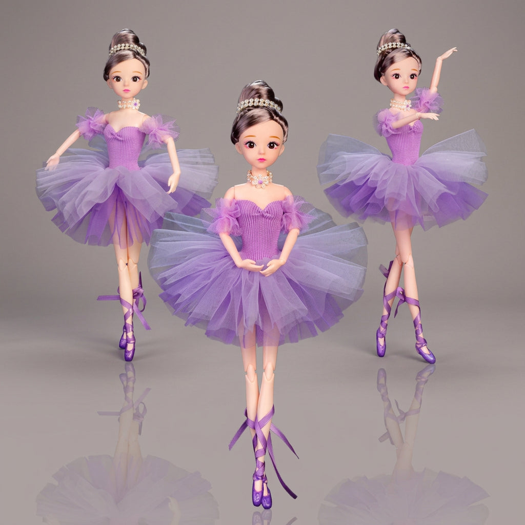 Boneca Bailarina Articulada 30 cm - Bedance