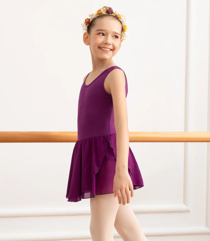 Collant Infantil com Saia e Costas de Borboleta - foto 8 - Bedance