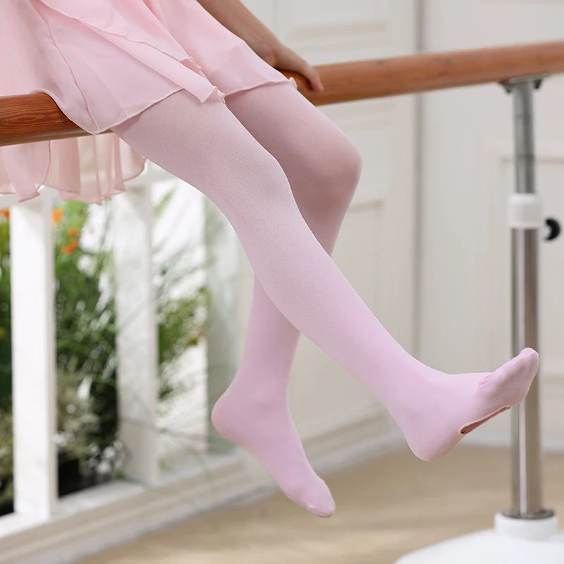 Meia-Calça de Ballet Infantil Conversível - foto 6 - Bedance