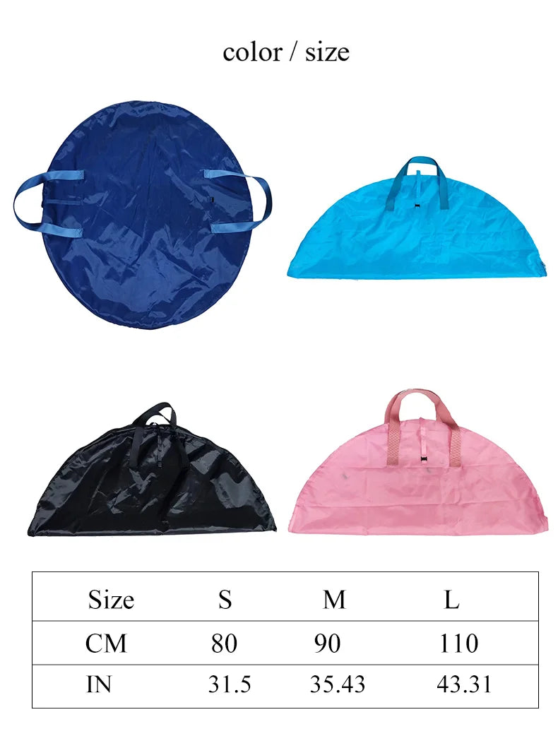 Porta Tutu Bailarina Dobrável | Bolsa para Transporte de Figurino Ballet