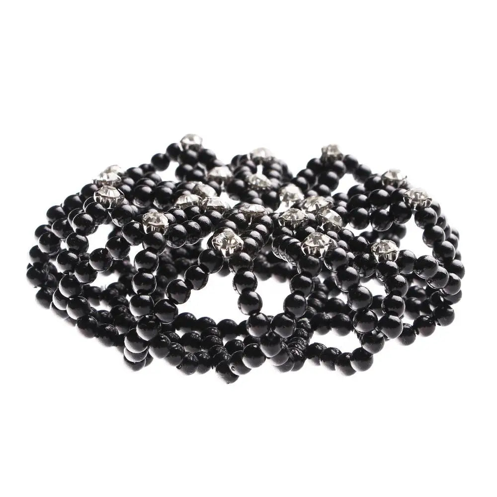 Redinha de Coque de Crochê com Pérolas - foto 11 - Bedance