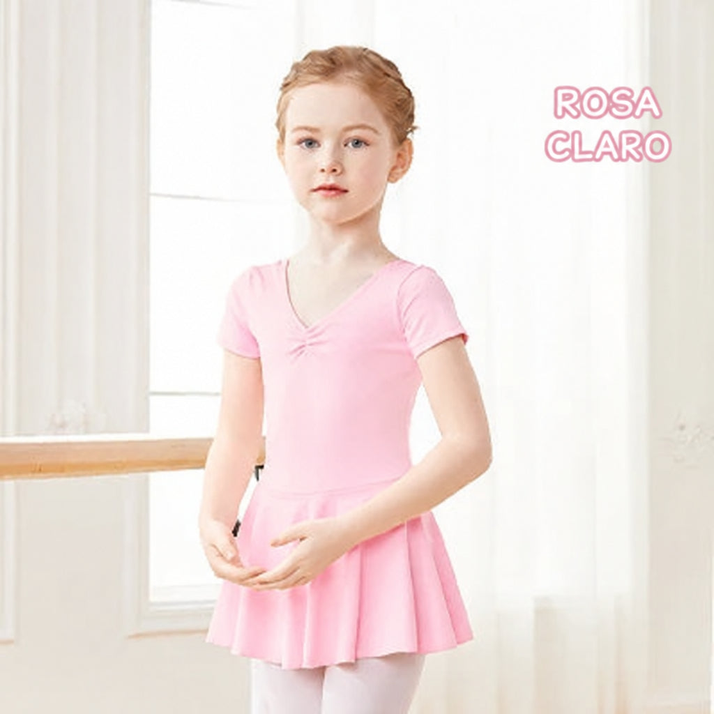 Collant Infantil com Saia de Tule - foto 23 - Bedance