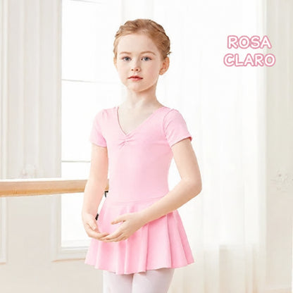 Collant Infantil com Saia de Tule - foto 23 - Bedance