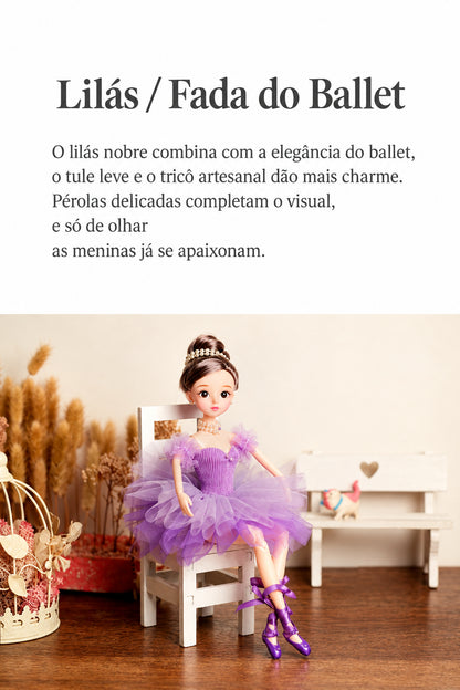Boneca Bailarina Articulada 30 cm - foto 14 - Bedance