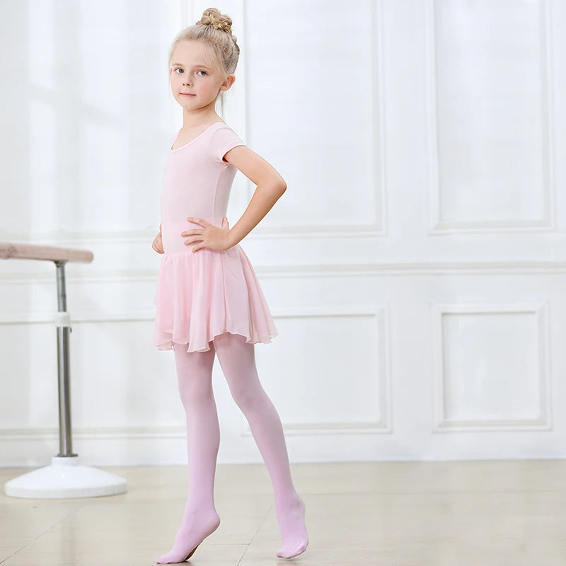 Meia-Calça de Ballet Infantil Conversível - foto 3 - Bedance