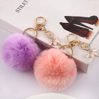 Chaveiro Bailarina com Strass e Pompom - foto 2 - Bedance