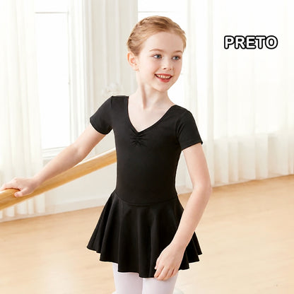 Collant Infantil com Saia de Tule - foto 25 - Bedance