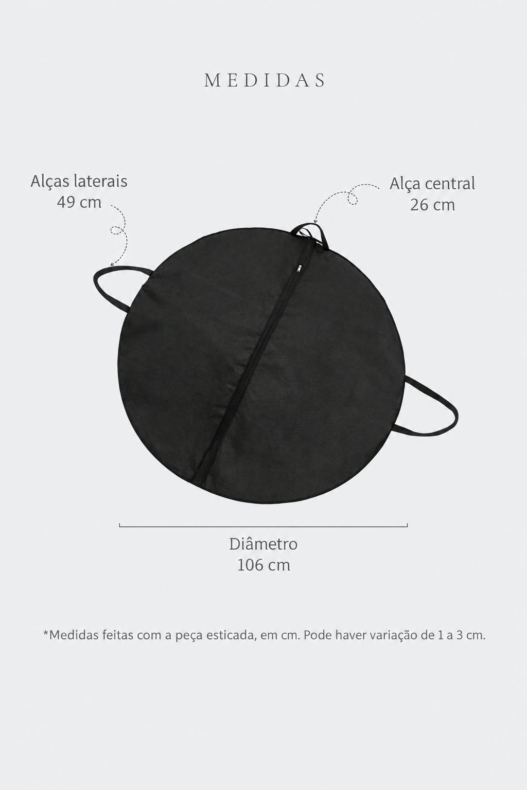 Bolsa Protetora para Tutu com Zíper - foto 7 - Bedance
