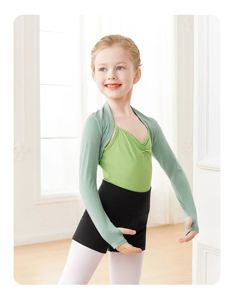 Bolero de Ballet Infantil Manga Longa - foto 11 - Bedance