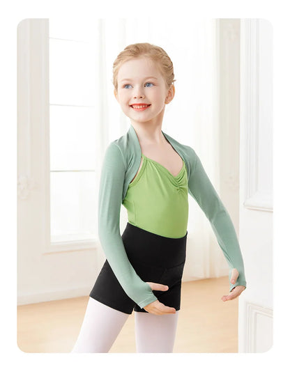 Bolero de Ballet Infantil Manga Longa - foto 11 - Bedance