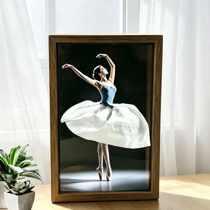 Porta-Lenços de Madeira Bailarina com Saia de Papel - foto 15 - Bedance