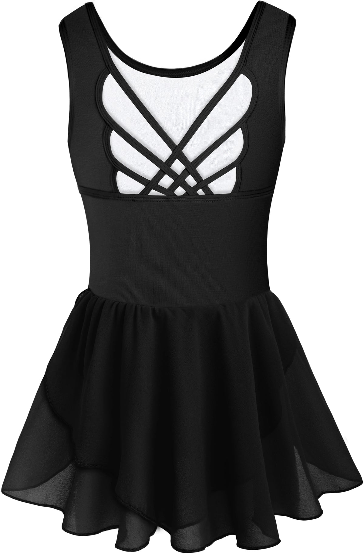 Collant Infantil com Saia e Costas de Borboleta - foto 2 - Bedance