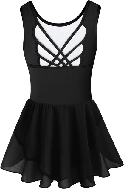 Collant Infantil com Saia e Costas de Borboleta - foto 2 - Bedance