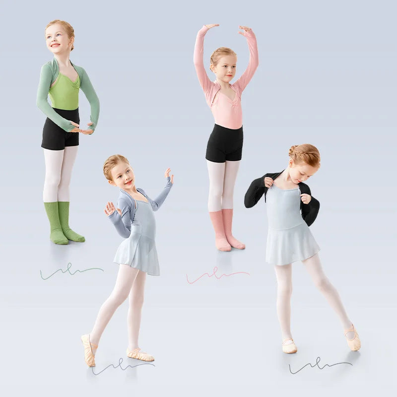 Bolero de Ballet Infantil Manga Longa - foto 6 - Bedance