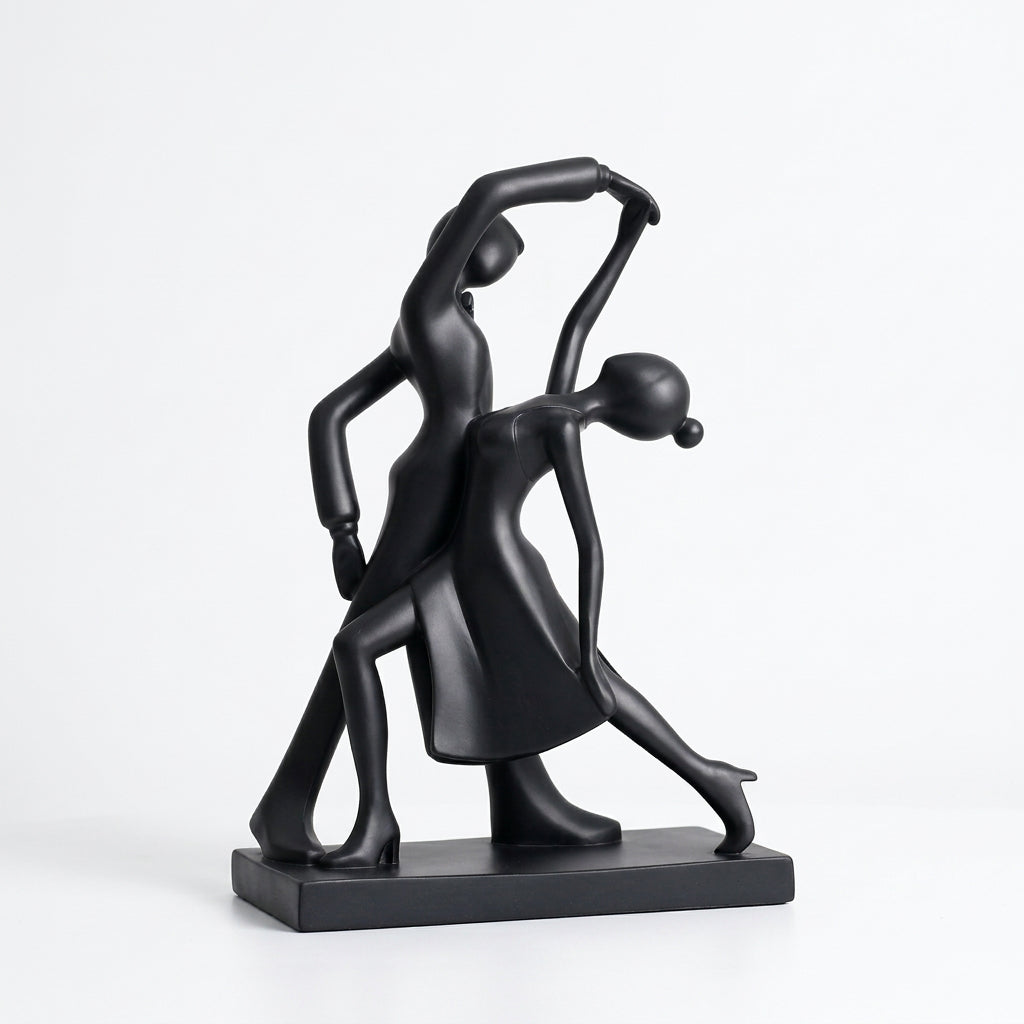 Escultura Abstrata de Dançarina em Resina - foto 2 - Bedance