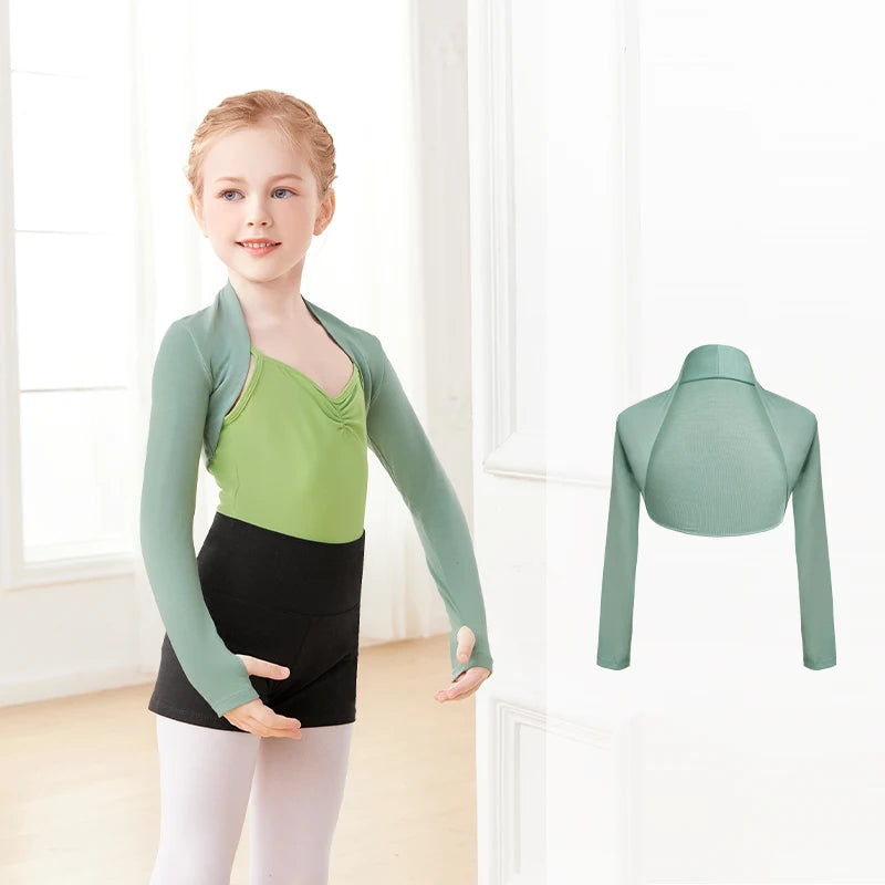 Bolero de Ballet Infantil Manga Longa - foto 20 - Bedance