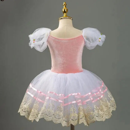 Tutu Profissional de Ballet com Flores - foto 7 - Bedance