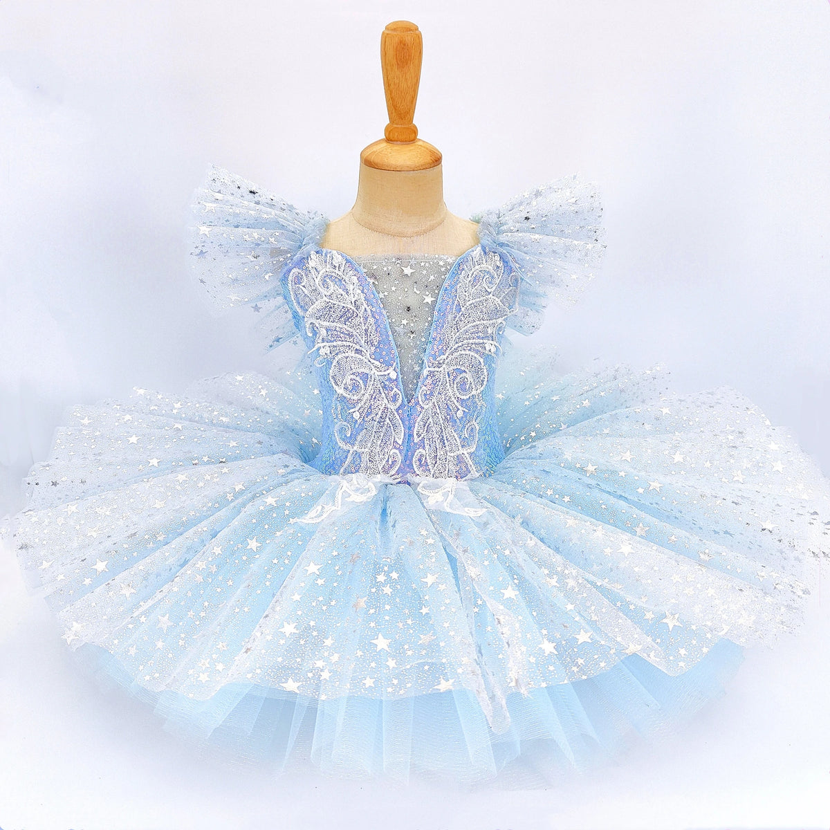 Vestido de Ballet Infantil com Corpete de Paetês - foto 9 - Bedance