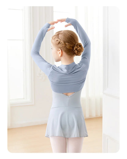 Bolero de Ballet Infantil Manga Longa - foto 9 - Bedance