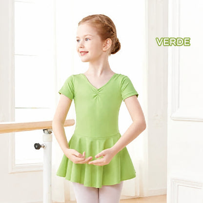 Collant Infantil com Saia de Tule - foto 27 - Bedance