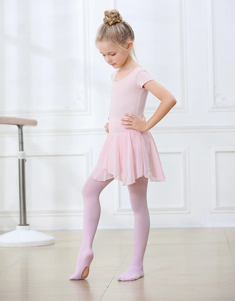 Meia-Calça de Ballet Infantil Conversível - foto 10 - Bedance