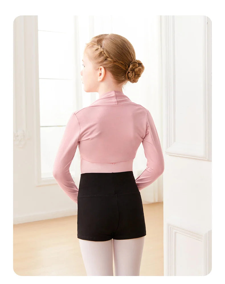 Bolero de Ballet Infantil Manga Longa - foto 10 - Bedance