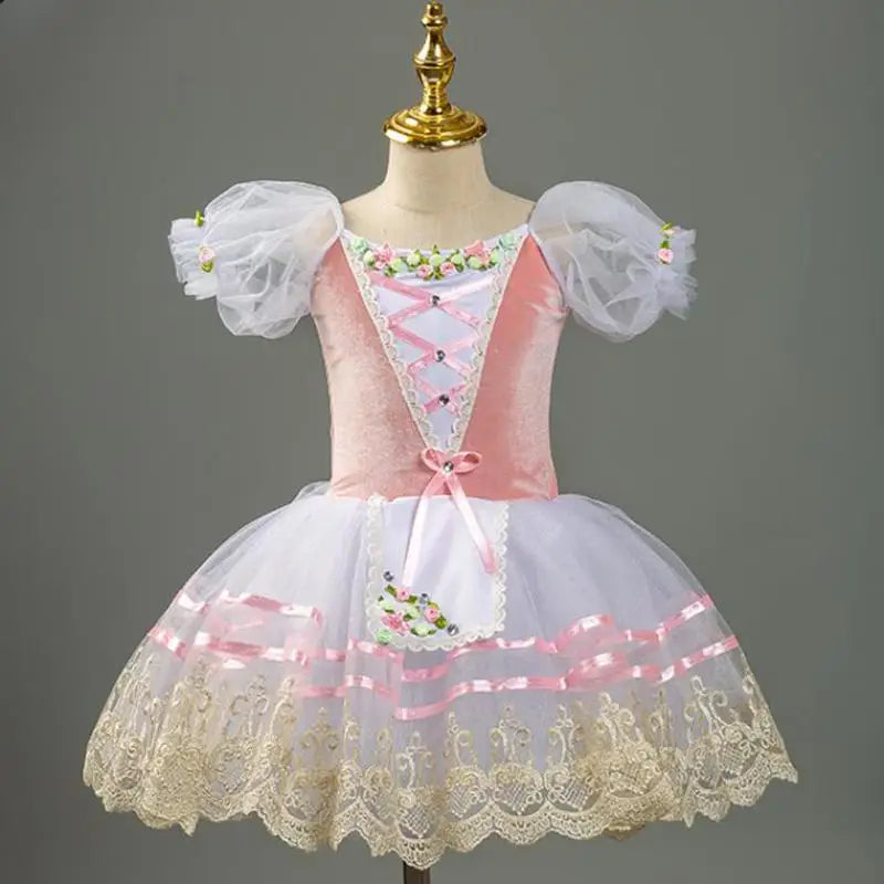 Tutu Profissional de Ballet com Flores - foto 2 - Bedance