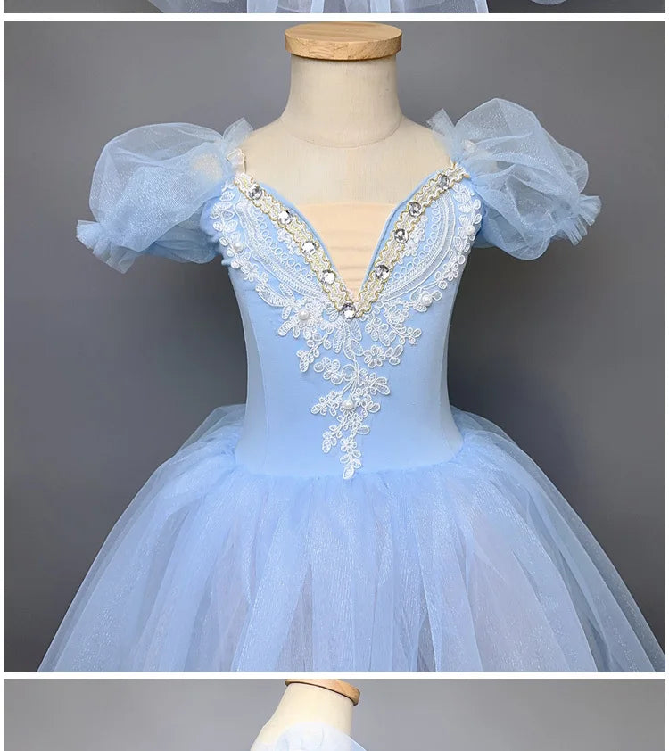 Vestido de Ballet Romântico Longo de Tule - foto 8 - Bedance