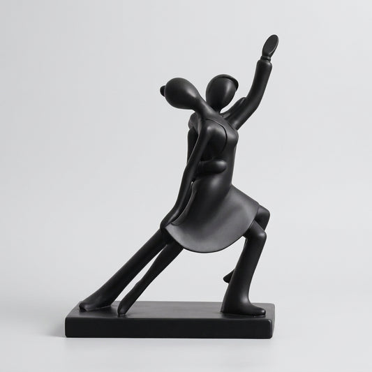 Escultura Abstrata de Dançarina em Resina - Bedance