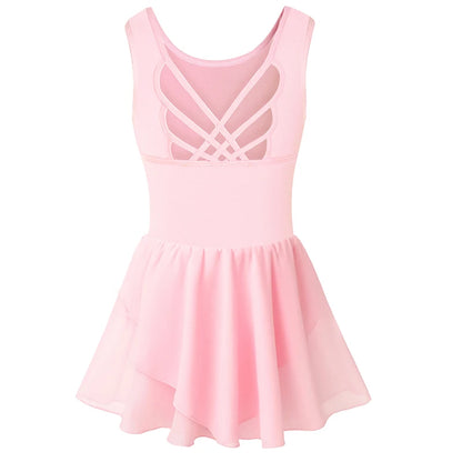 Collant Infantil com Saia e Costas de Borboleta - foto 6 - Bedance
