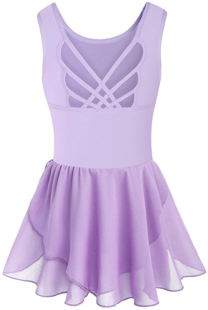 Collant Infantil com Saia e Costas de Borboleta - foto 5 - Bedance