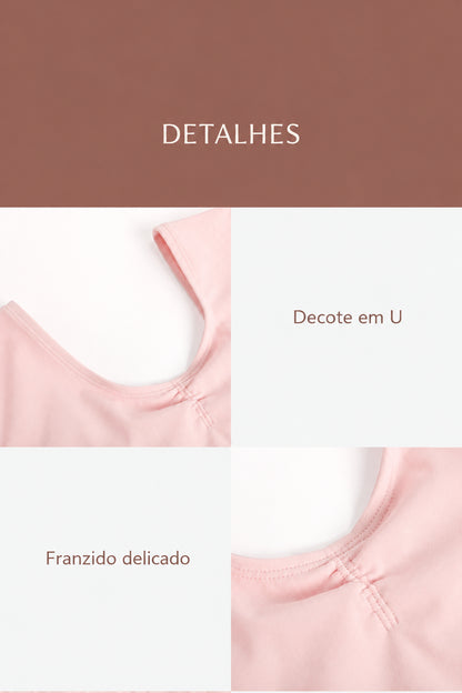 Collant Infantil com Saia de Tule - foto 19 - Bedance