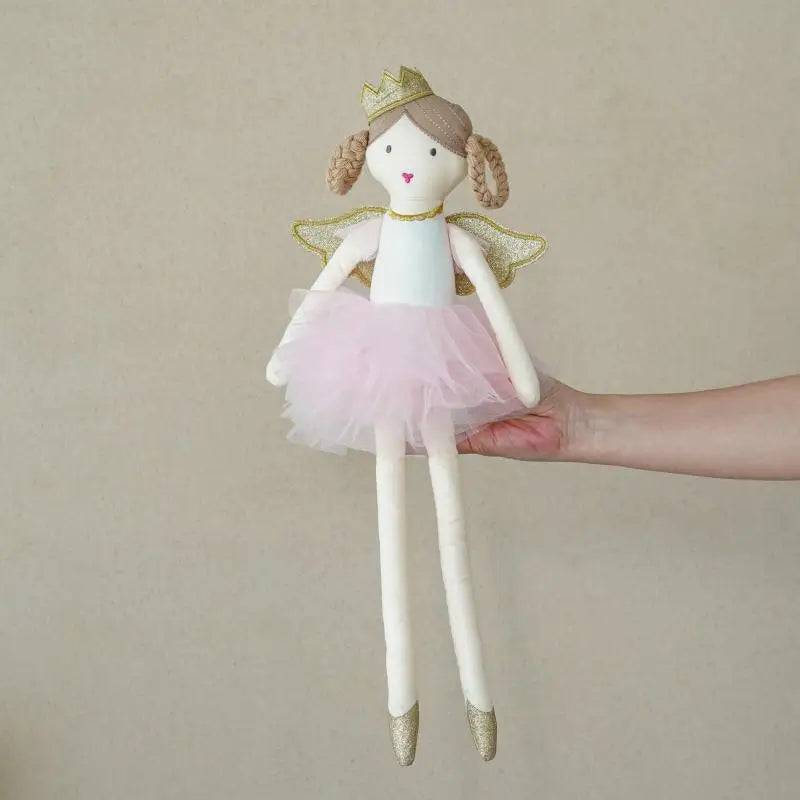 boneca bailarina de pêssego