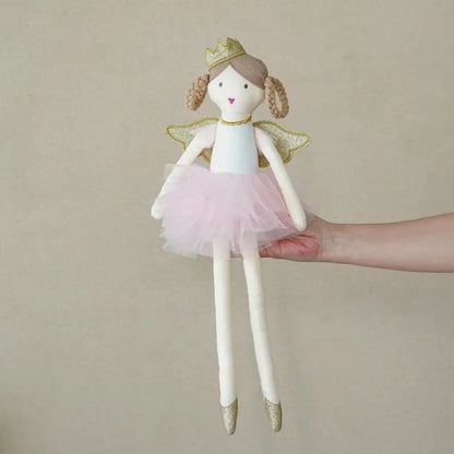 boneca bailarina de pêssego
