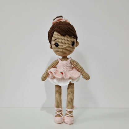 boneca de crochê