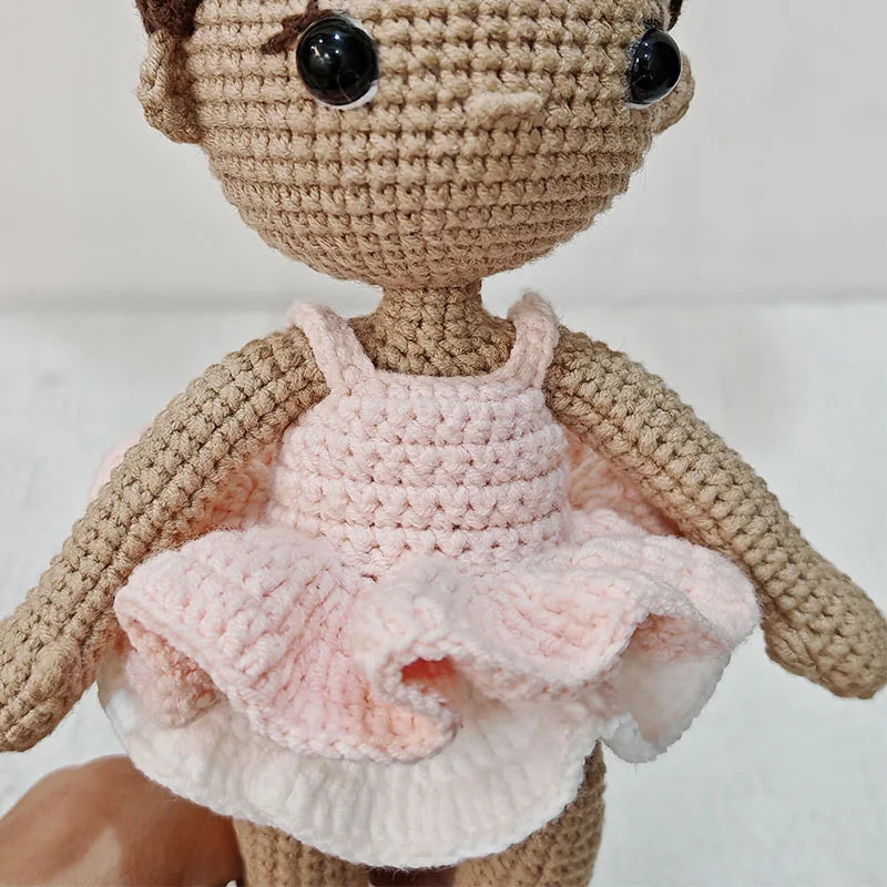boneca de crochê