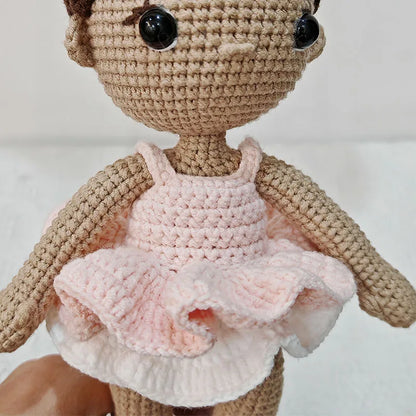 boneca de crochê