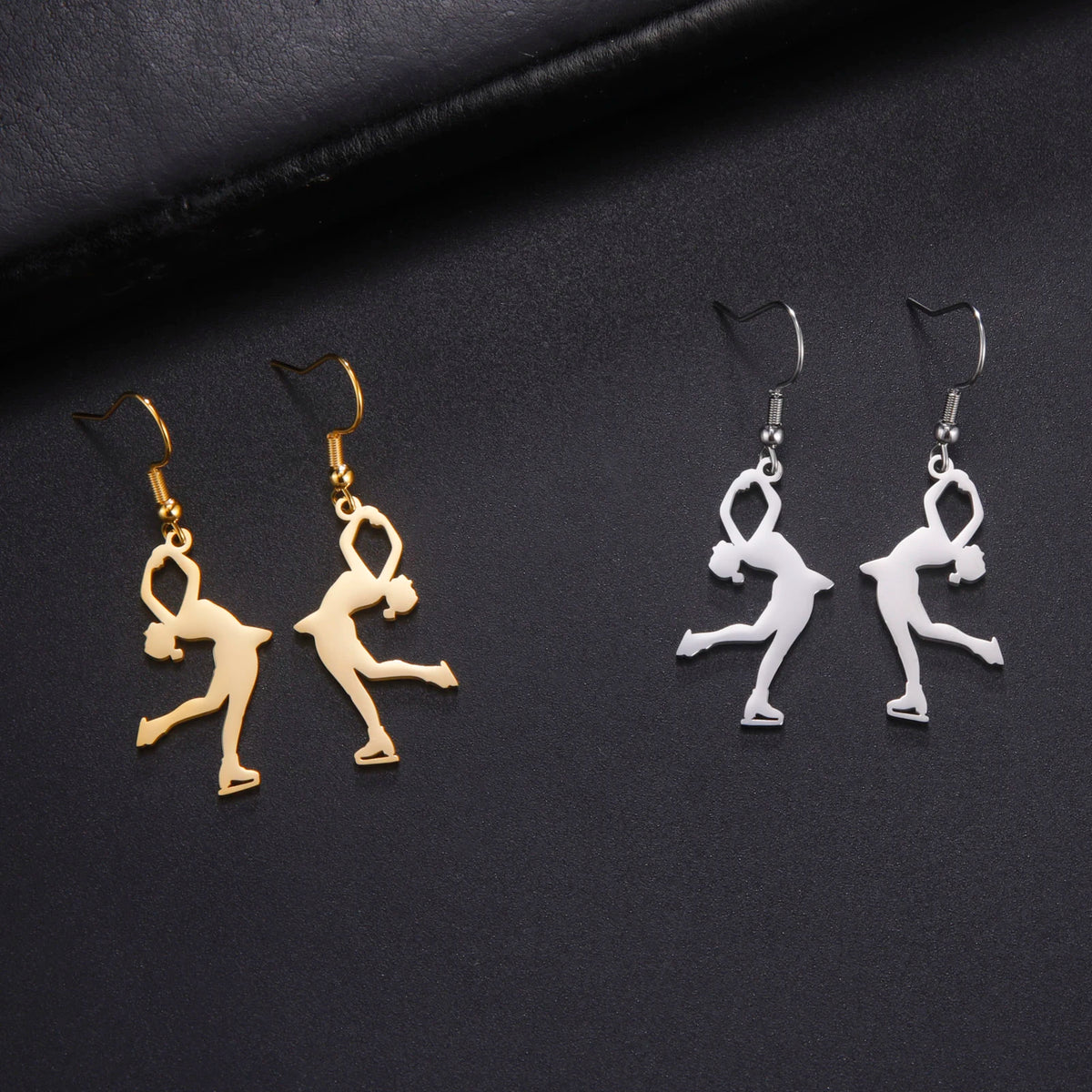Brinco Bailarina Gota em Aço Inoxidável - foto 3 - Bedance
