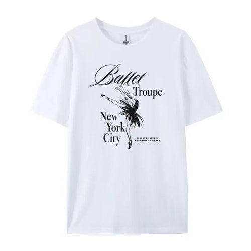camiseta bailarina estampa gg